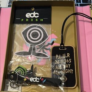 EDCLV 2025 Lanyard, air freshener, keychain